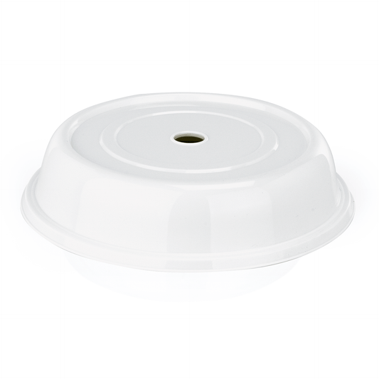 Tellerglocke mit Kondensöffnung, Ø 27,5 bis 29,5 cm, Polypropylen
