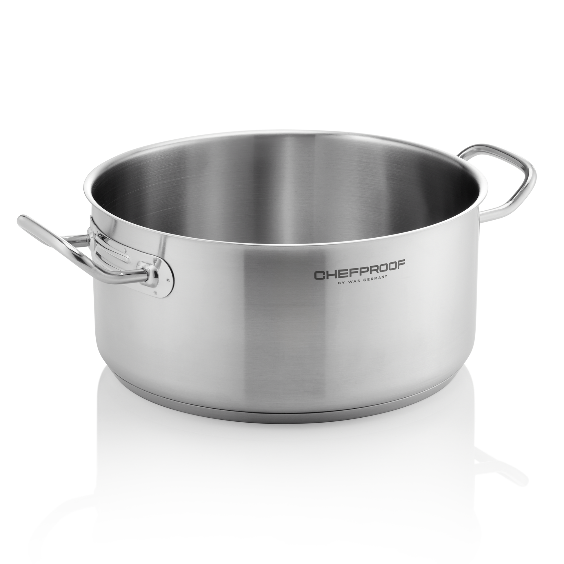 Bratentopf Chefproof, Ø 24 cm, 5 ltr., Chromnickelstahl 18/10 