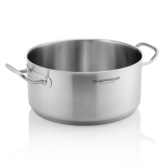 Bratentopf Chefproof, Ø 24 cm, 5 ltr., Chromnickelstahl 18/10 