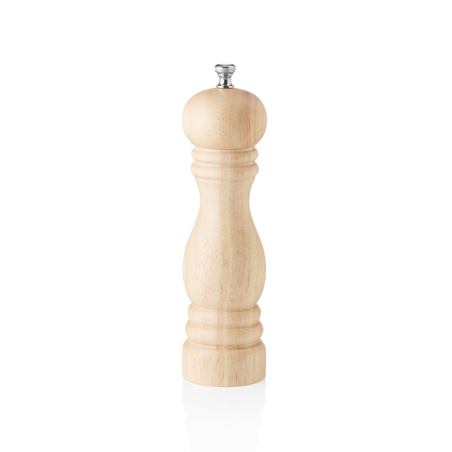 Salzmühle mit Keramikmahlwerk CLASSIC MILL, Höhe 20 cm, natur lackiert, Keramik, Holz 