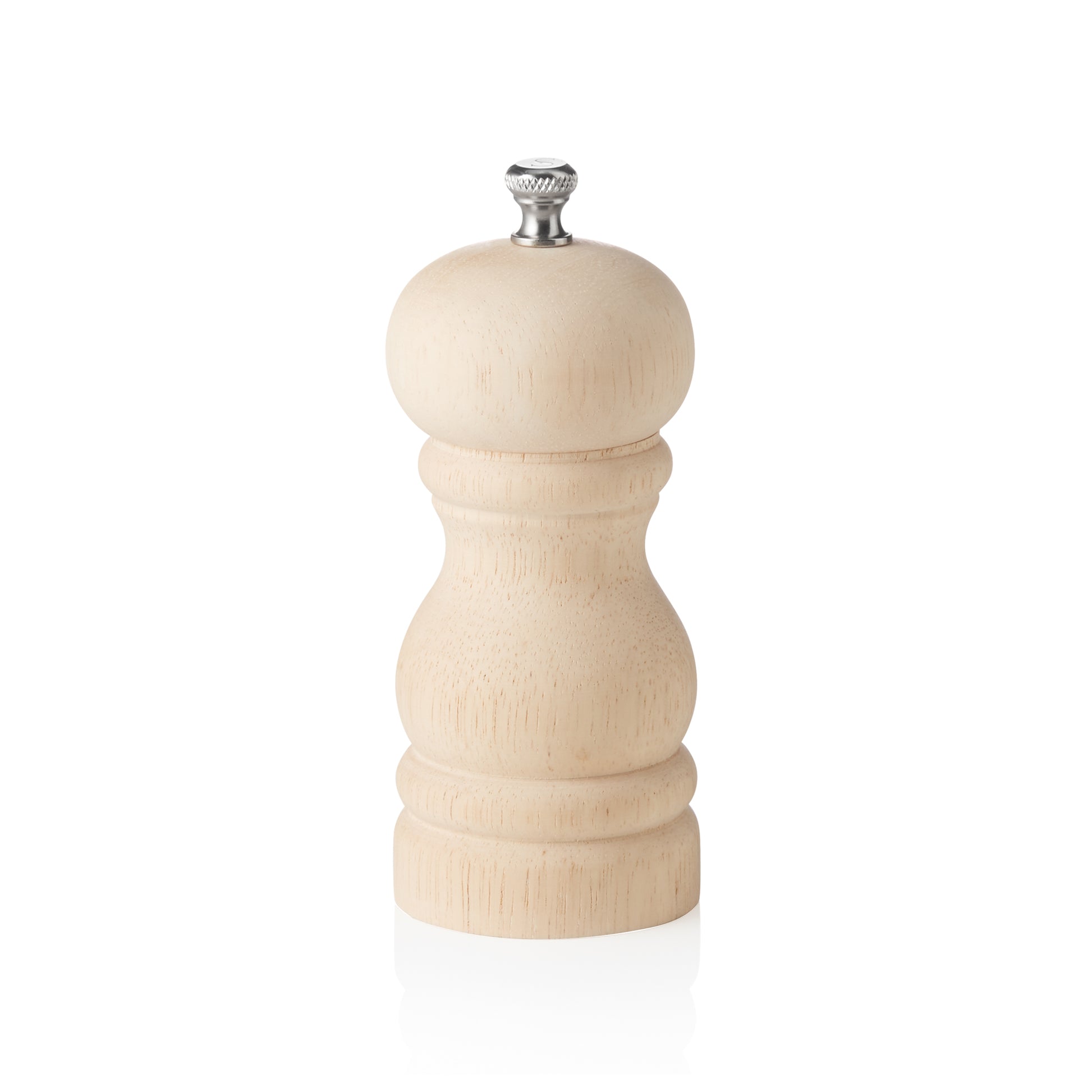 Salzmühle mit Keramikmahlwerk CLASSIC MILL, Höhe 11 cm, natur nicht lackiert, Keramik, Holz 