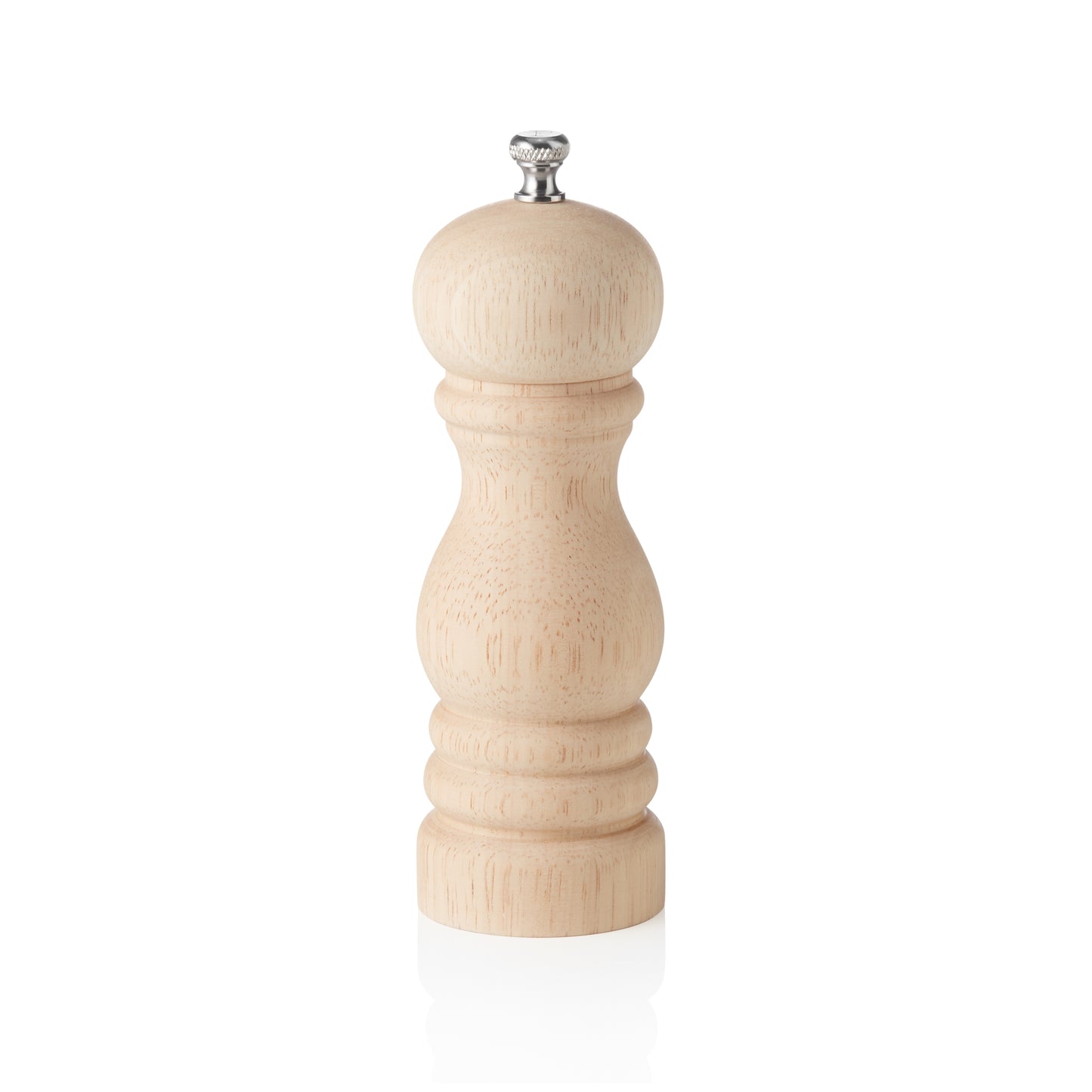 Pfeffermühle mit Keramikmahlwerk CLASSIC MILL, Höhe 15 cm, natur nicht lackiert, Keramik, Holz 