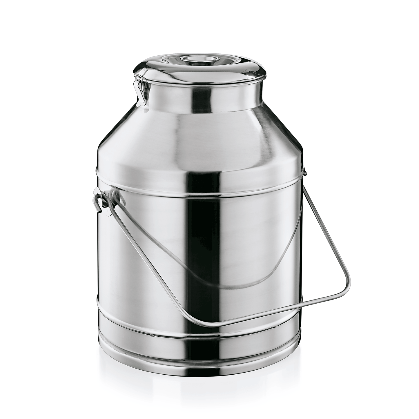 Transportkanne mit Tragebügel, 25 ltr., Ø 33,5 cm, Chromnickelstahl 