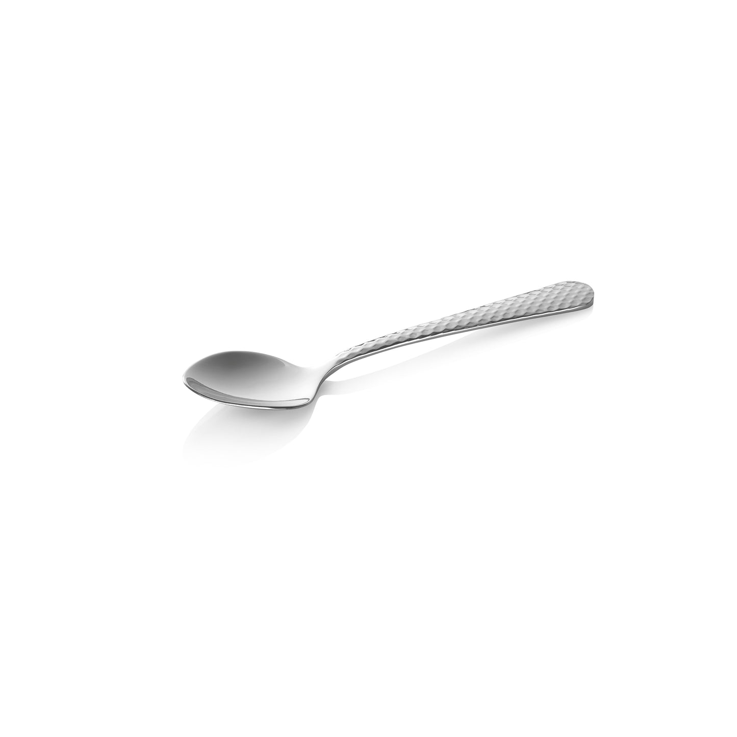 Kaffeelöffel CELESTE, 14,5 cm, mit strukturierter Oberfläche Set á 12 Stück, Chromstahl 18/0 