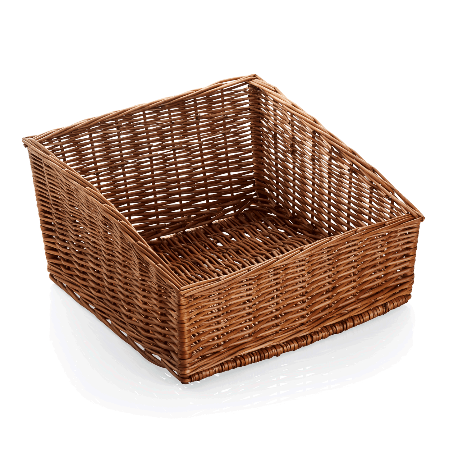 Buffetkorb, 46 x 45 cm, Höhe 25/16,5 cm, Vollweide  