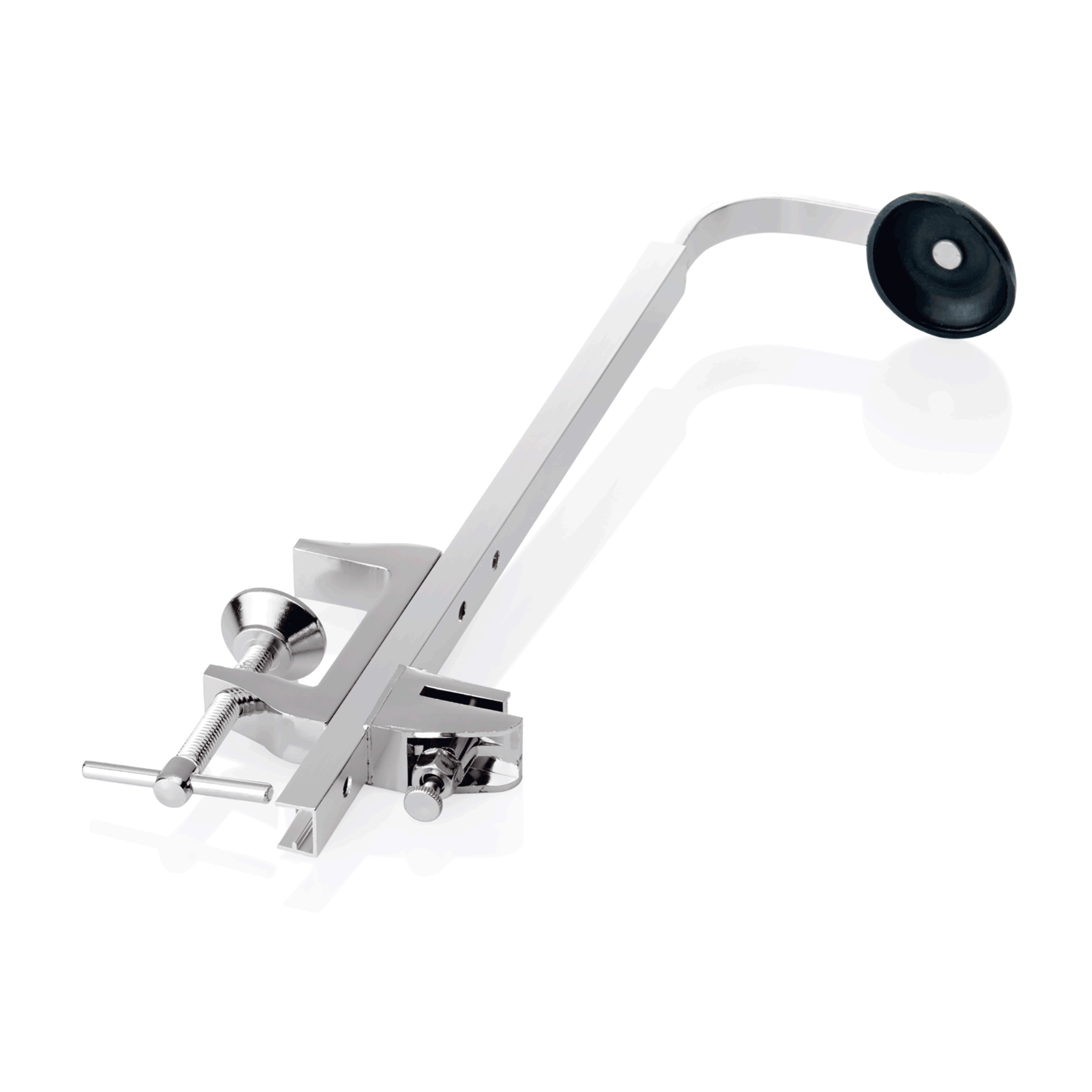 Regalhalterung für Flaschen, verstellbar 24 bis 34 cm, Aluminium 