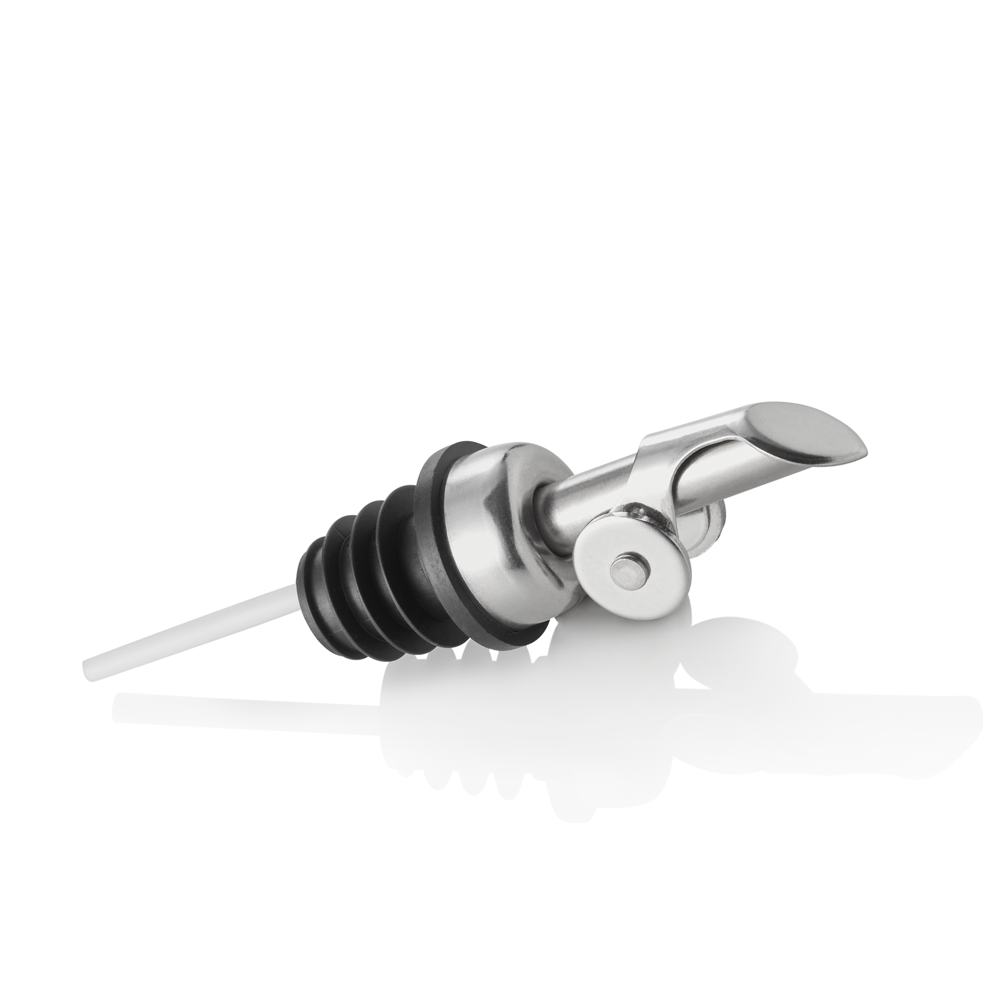 Ausgießer Set, 12,5 cm, Set á 12 Stück, Set á 12 Stück, Kunststoff, Chromnickelstahl 18/8 