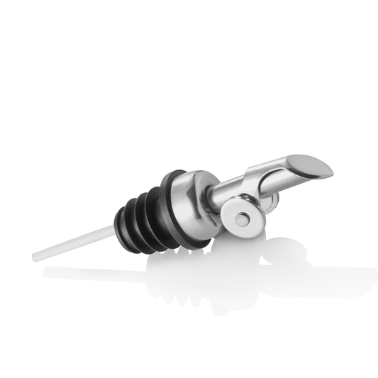 Ausgießer Set, 12,5 cm, Set á 12 Stück, Set á 12 Stück, Kunststoff, Chromnickelstahl 18/8 