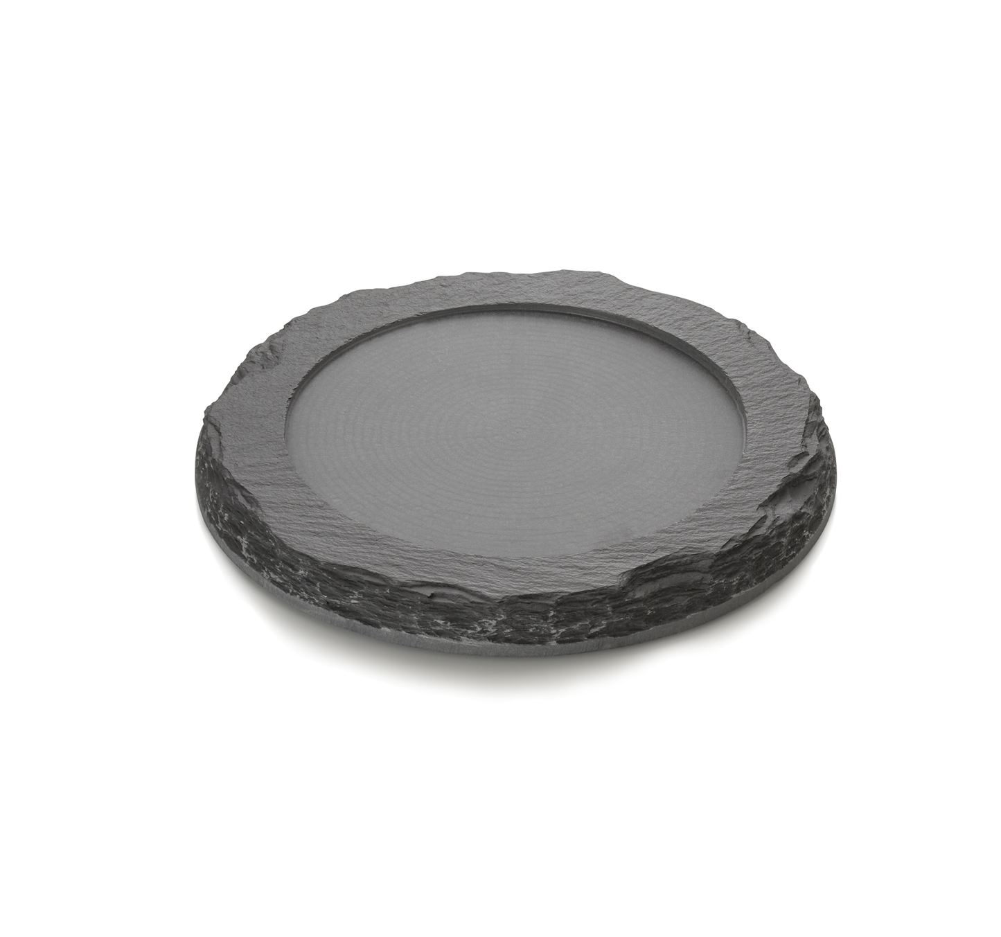 Naturschieferplatte SLATE LINE, Ø 25 cm, Naturschiefer  