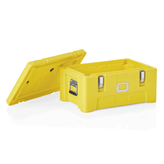 Thermotransportbehälter GN 1/1, 63 x 43 x 31 cm, gelb, Polyethylen 