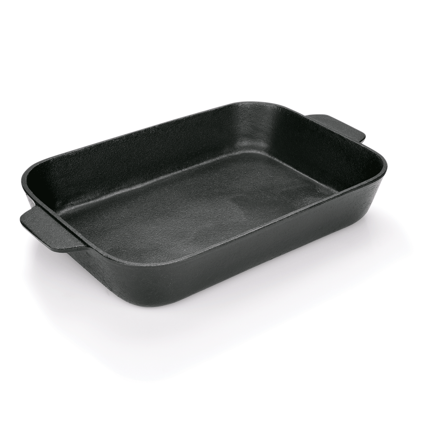 Bräter mit 2 angegossenen Lappengriffen 32 x 21,5 x 5,5 cm, Gusseisen 