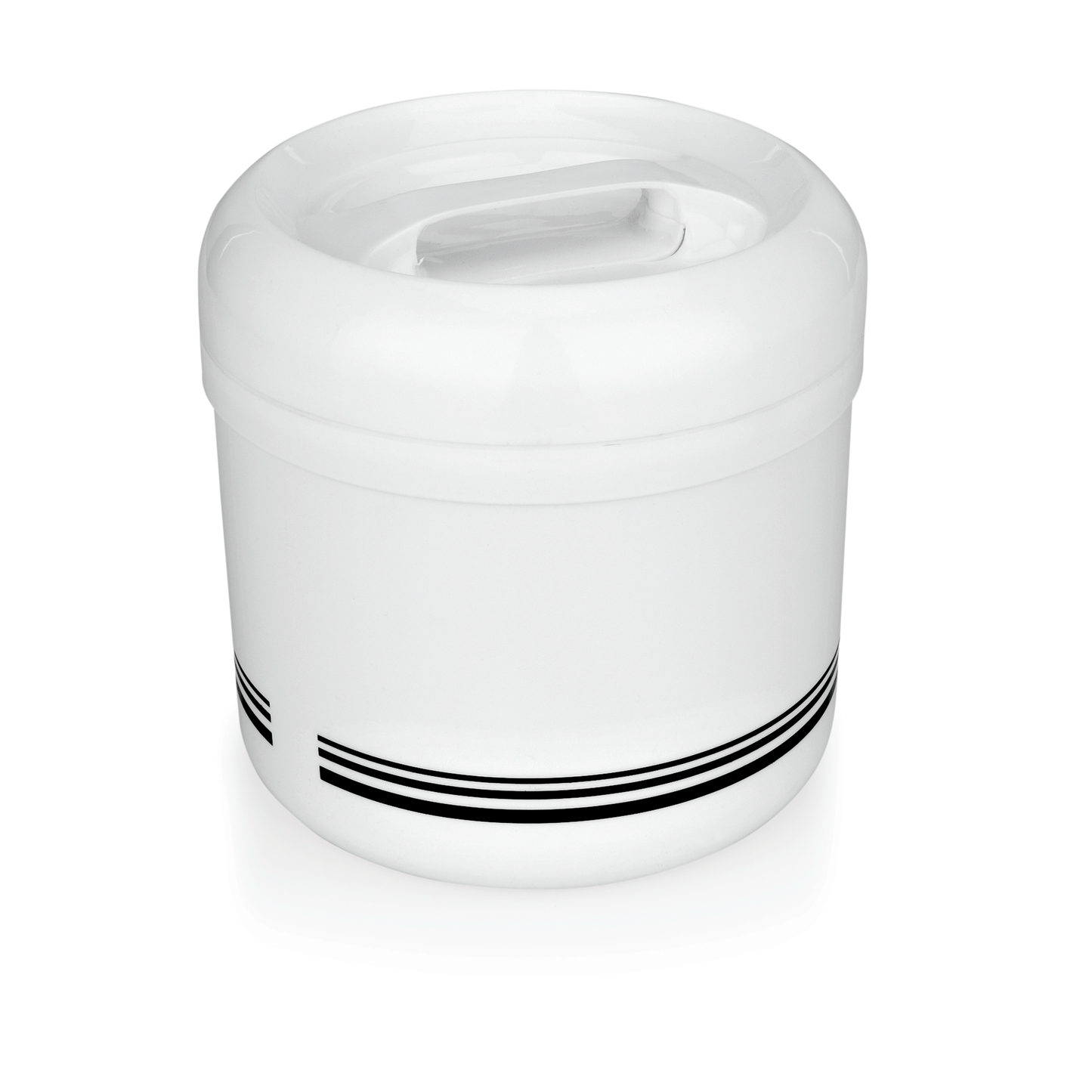 Eisbox, Ø 21 cm, Höhe 22 cm, 4 ltr., doppelwandig, weiß, Polypropylen 