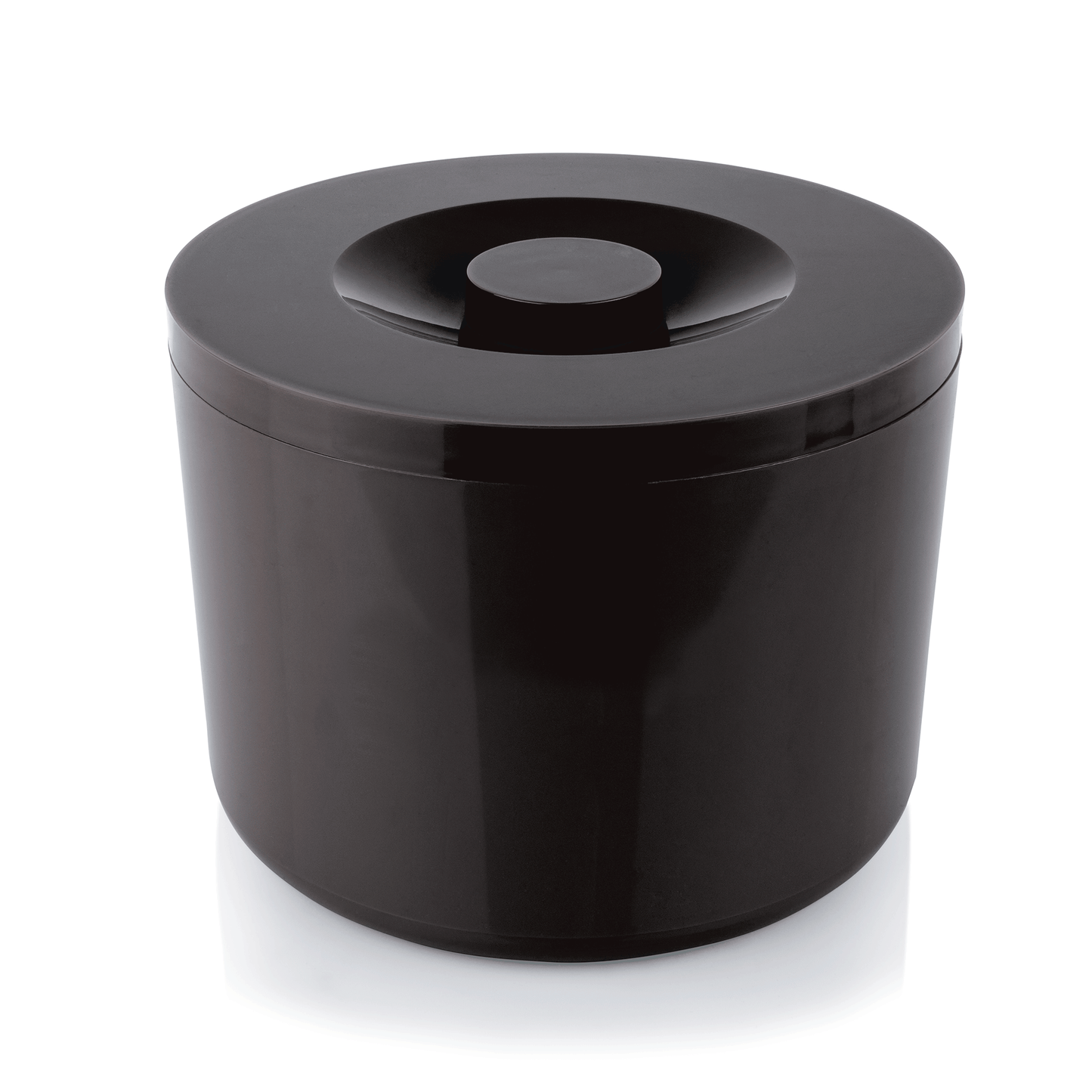 Eisbox, Ø 29 cm, Höhe 22 cm, 10 ltr., doppelwandig, schwarz, Polypropylen 