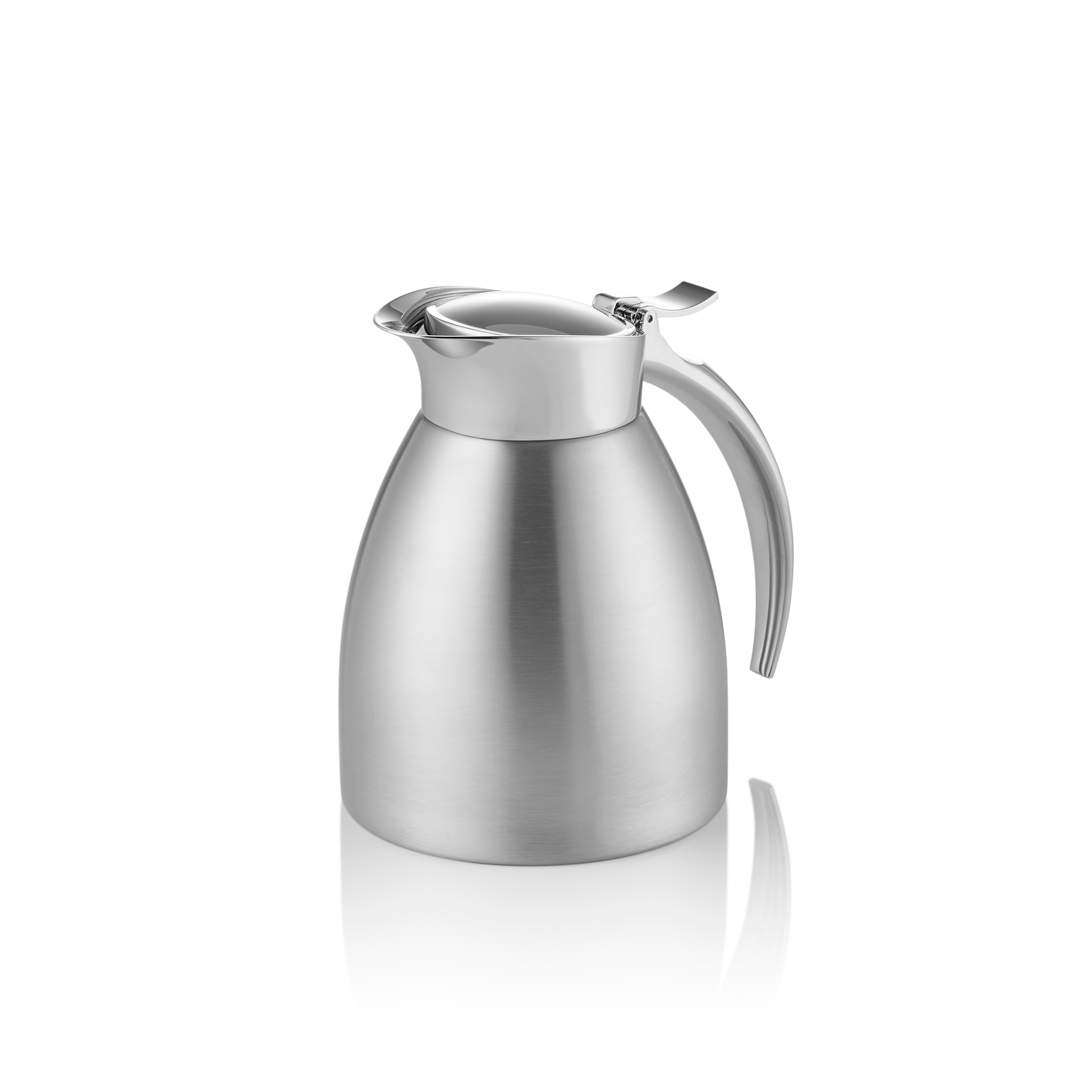 Isolierkanne, 0,3 ltr., Ø 10,5 cm, Höhe 13,5 cm, Chromnickelstahl 18/8 