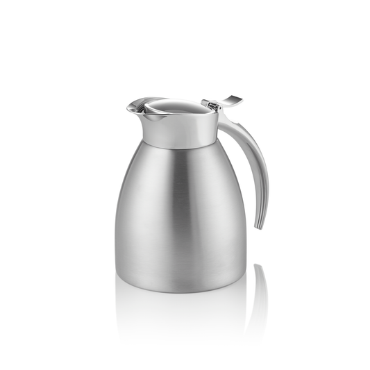 Isolierkanne, 0,3 ltr., Ø 10,5 cm, Höhe 13,5 cm, Chromnickelstahl 18/8 