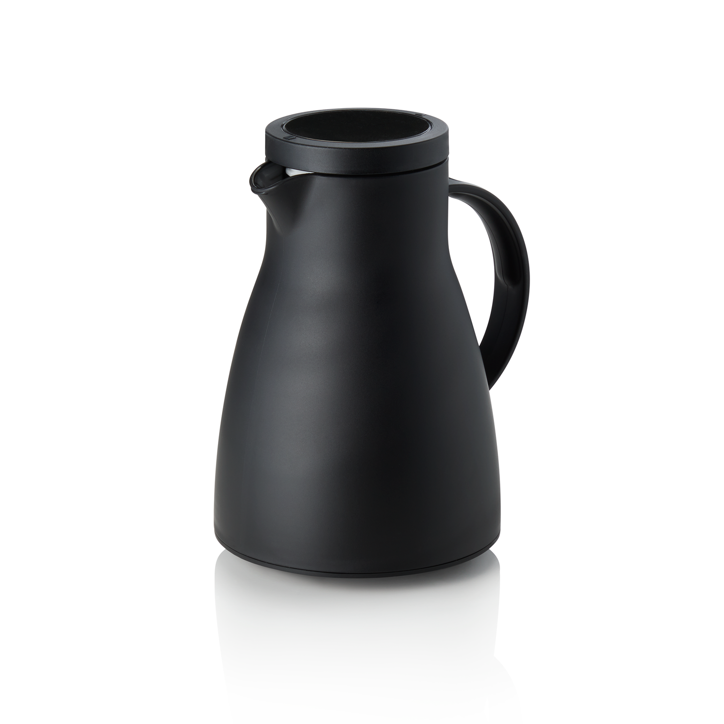 Isolierkanne, 0,7 ltr., Ø 12,5 cm, Höhe 19,5 cm, schwarz, Polypropylen 