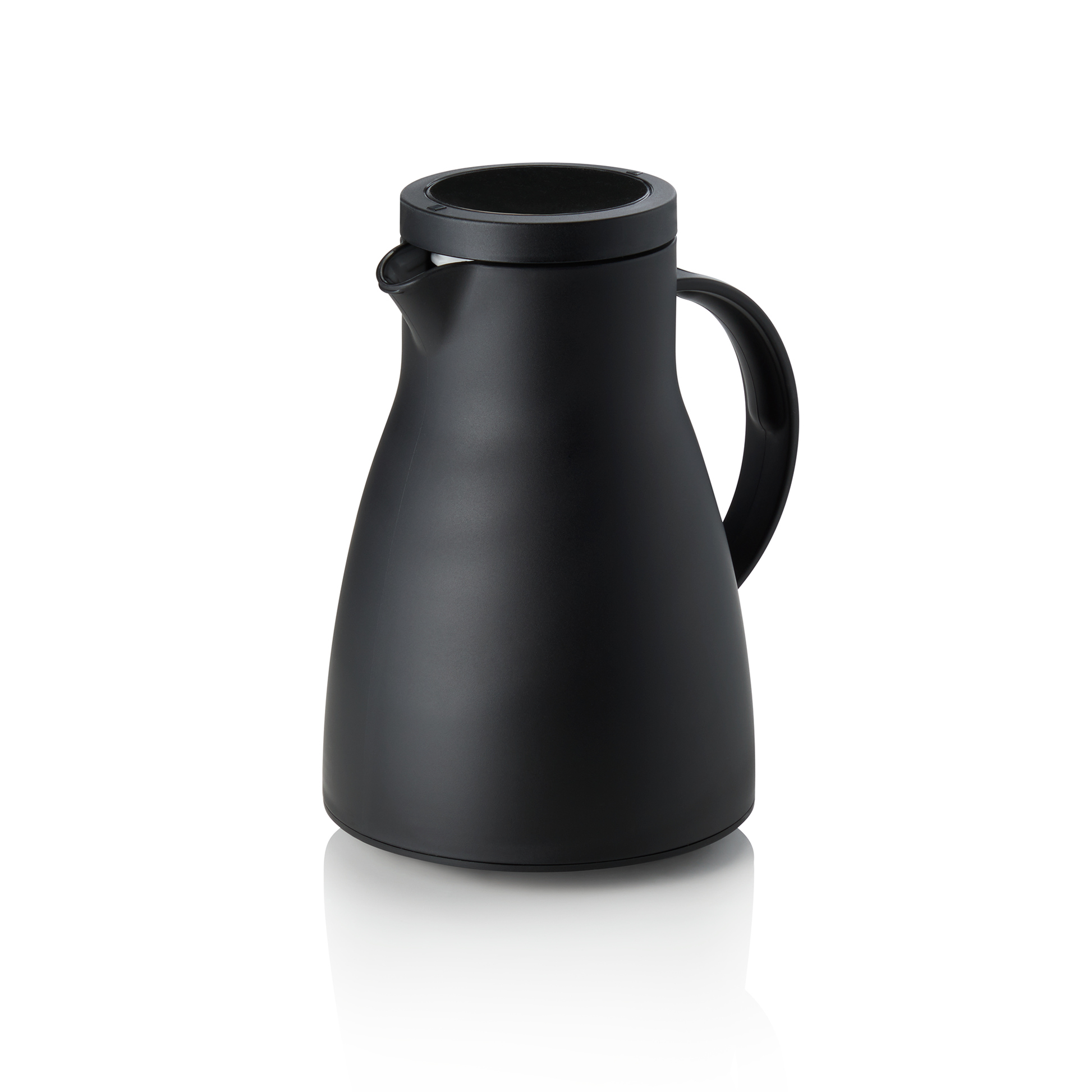 Isolierkanne, 0,7 ltr., Ø 12,5 cm, Höhe 19,5 cm, schwarz, Polypropylen 