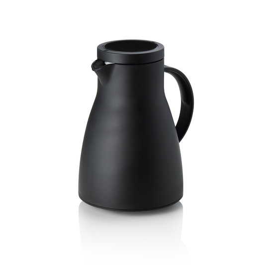 Isolierkanne, 0,7 ltr., Ø 12,5 cm, Höhe 19,5 cm, schwarz, Polypropylen 