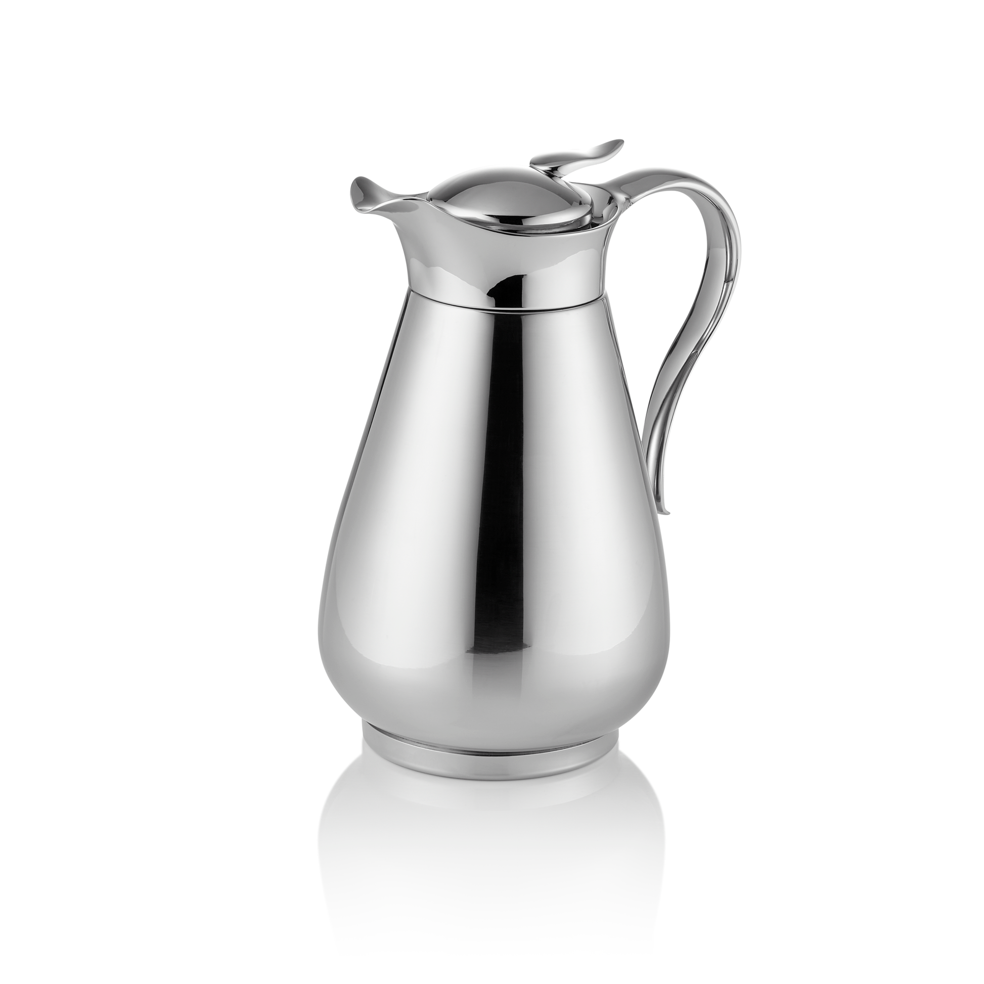 Isolierkanne, 0,6 ltr., Ø 10,5 cm, Höhe 10,5 cm, Chromnickelstahl 18/8 