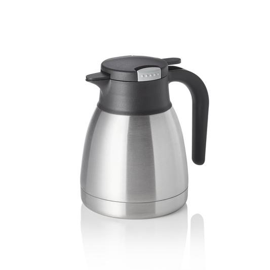 Isolierkanne Skipper, 1,0 ltr., Ø 14 cm, Höhe 19 cm, doppelwandig, Chromnickelstahl 
