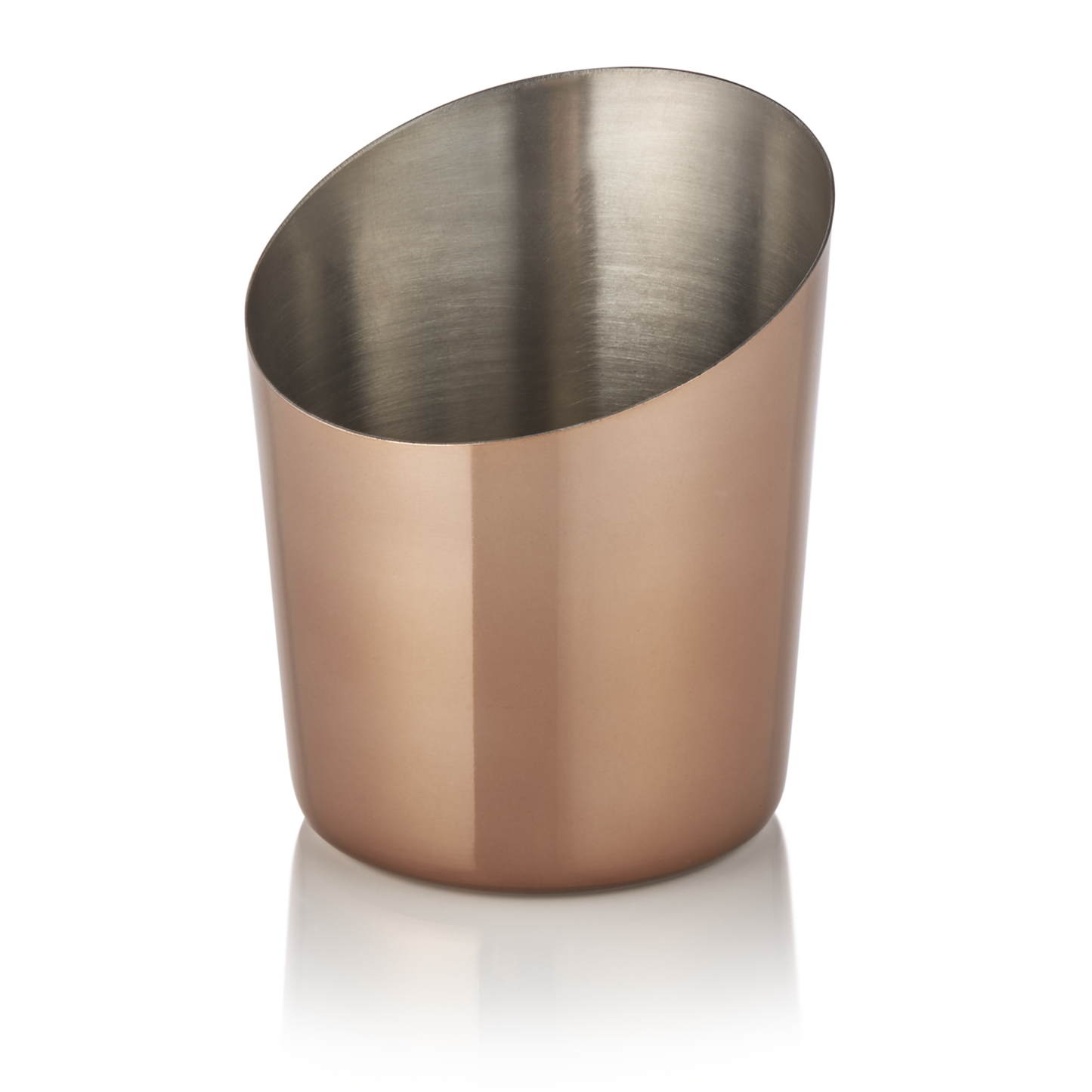 Snackholder, Ø 9 cm, glatt, PVD, Chromnickelstahl  