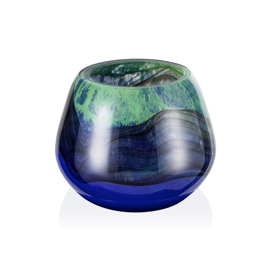 Fusion Lagoon YUYU, Ø 11 cm, Höhe 9 cm, Glas  