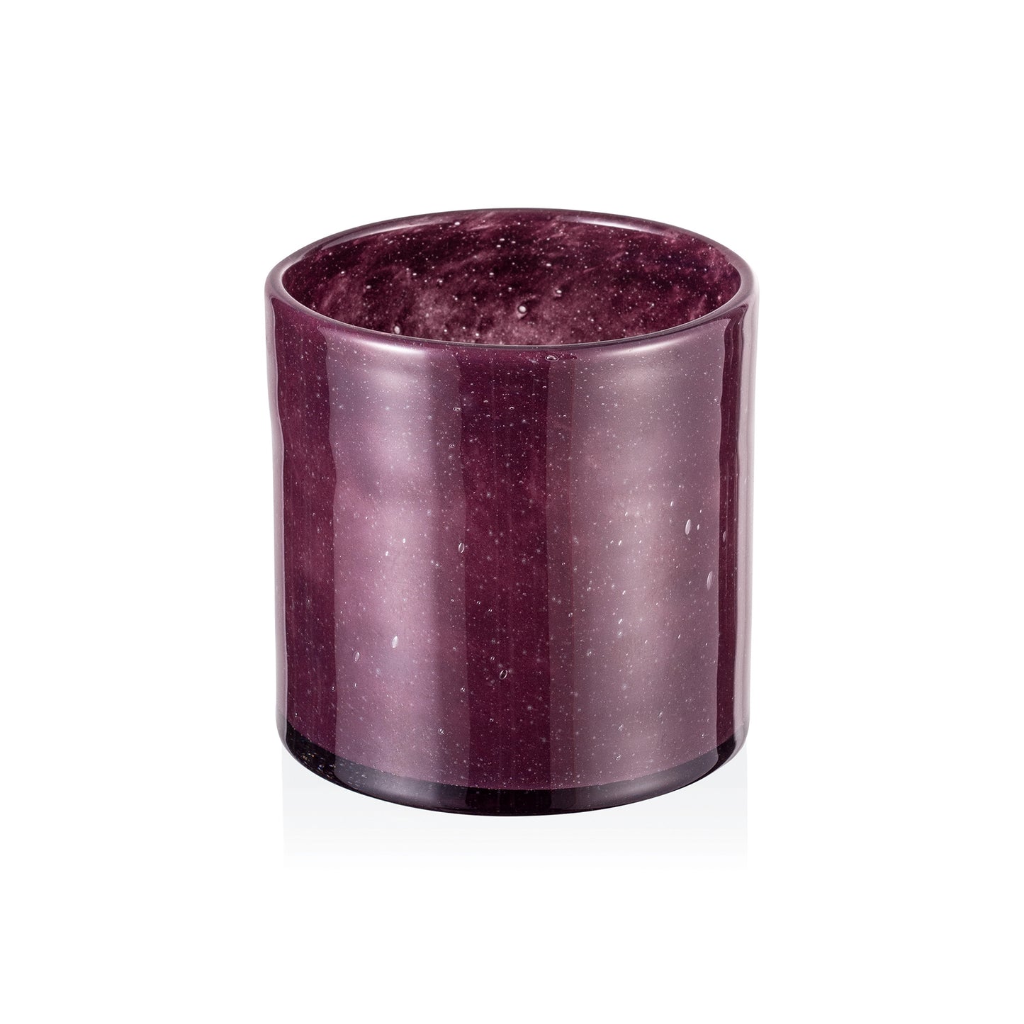 Galaxy Mauve YUYU, Ø 10 cm, Höhe 10 cm, Glas  