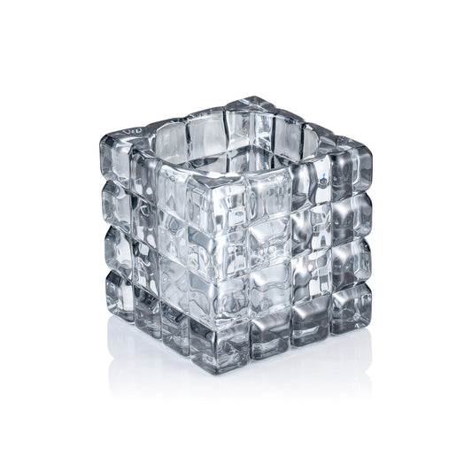 Cube Smoke Grey YUYU, 9 x 9 x 9 cm, Glas  