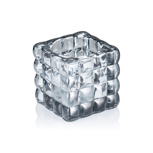 Cube Smoke Grey YUYU, 8 x 8 x 8 cm, Glas  