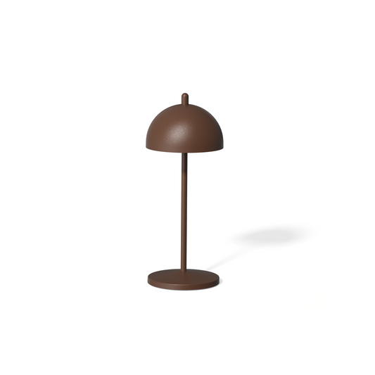LED Tischleuchte YUYU ALICE, Corten Matt, Höhe 19,8 cm, Ø 8 cm, Aluguss 