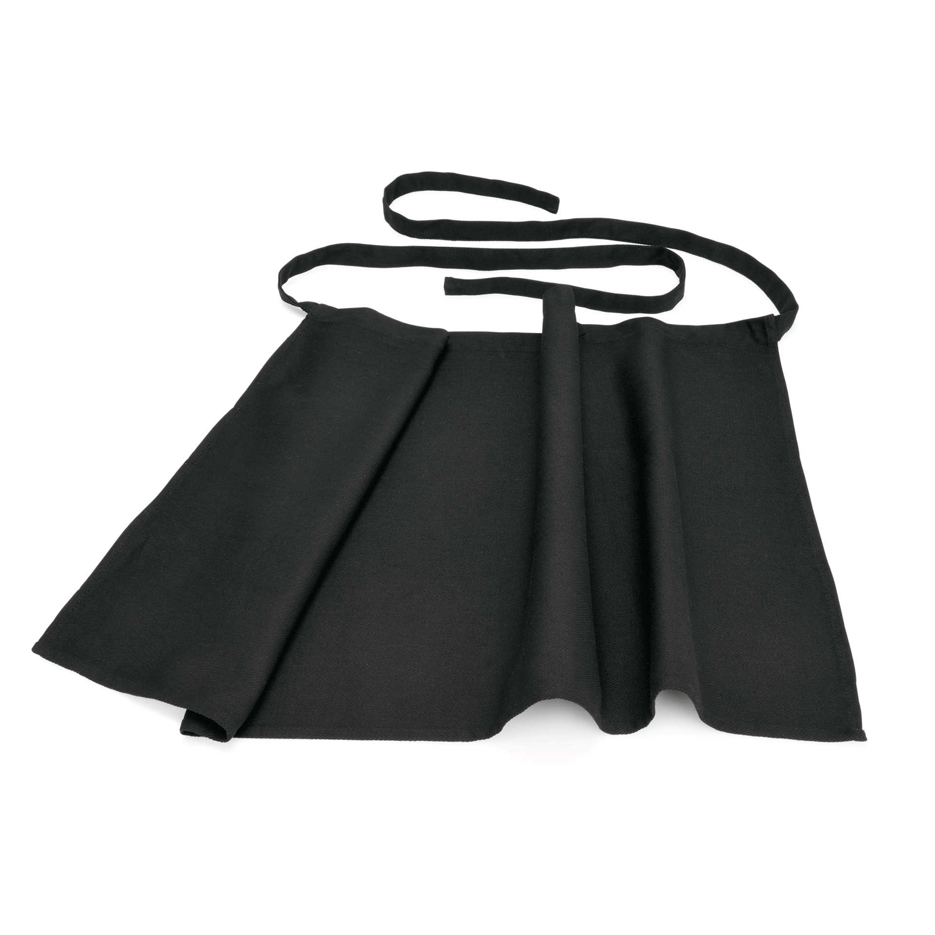 Schürze, 95 x 50 cm, schwarz, Baumwolle  