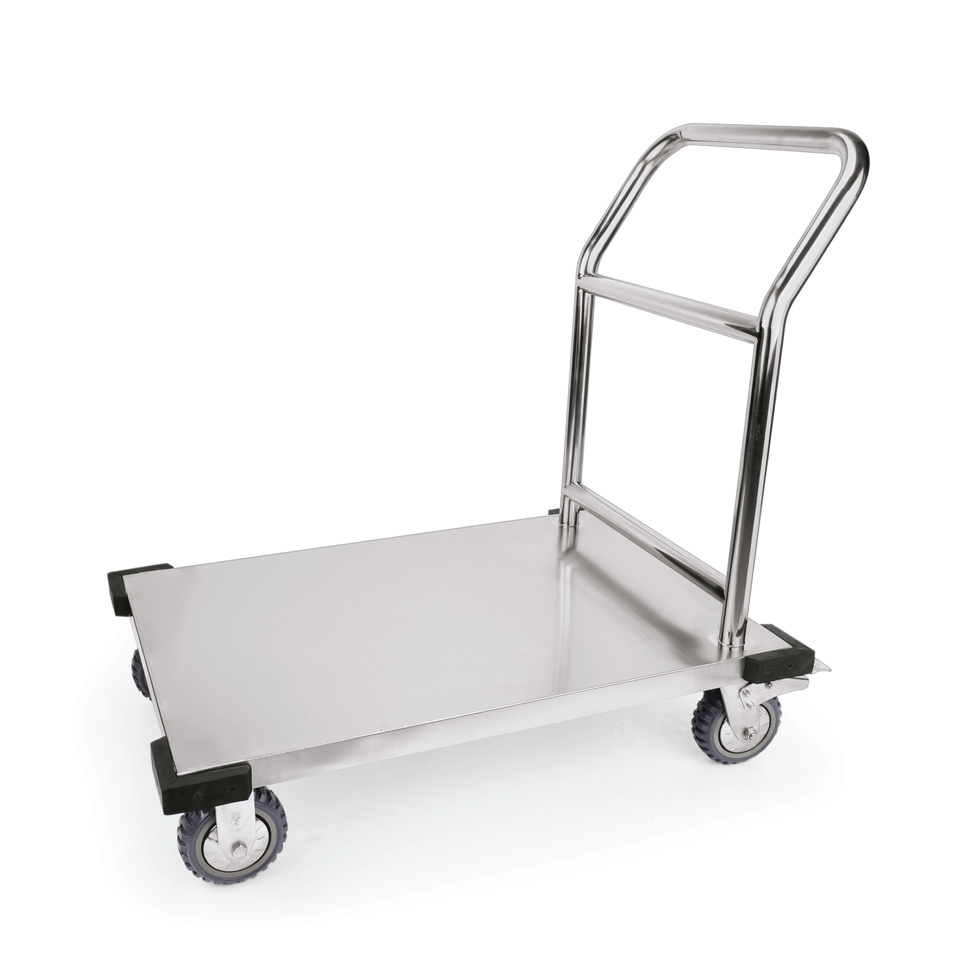 Plattformwagen, 91,5 x 51 x 95 cm, Edelstahl  