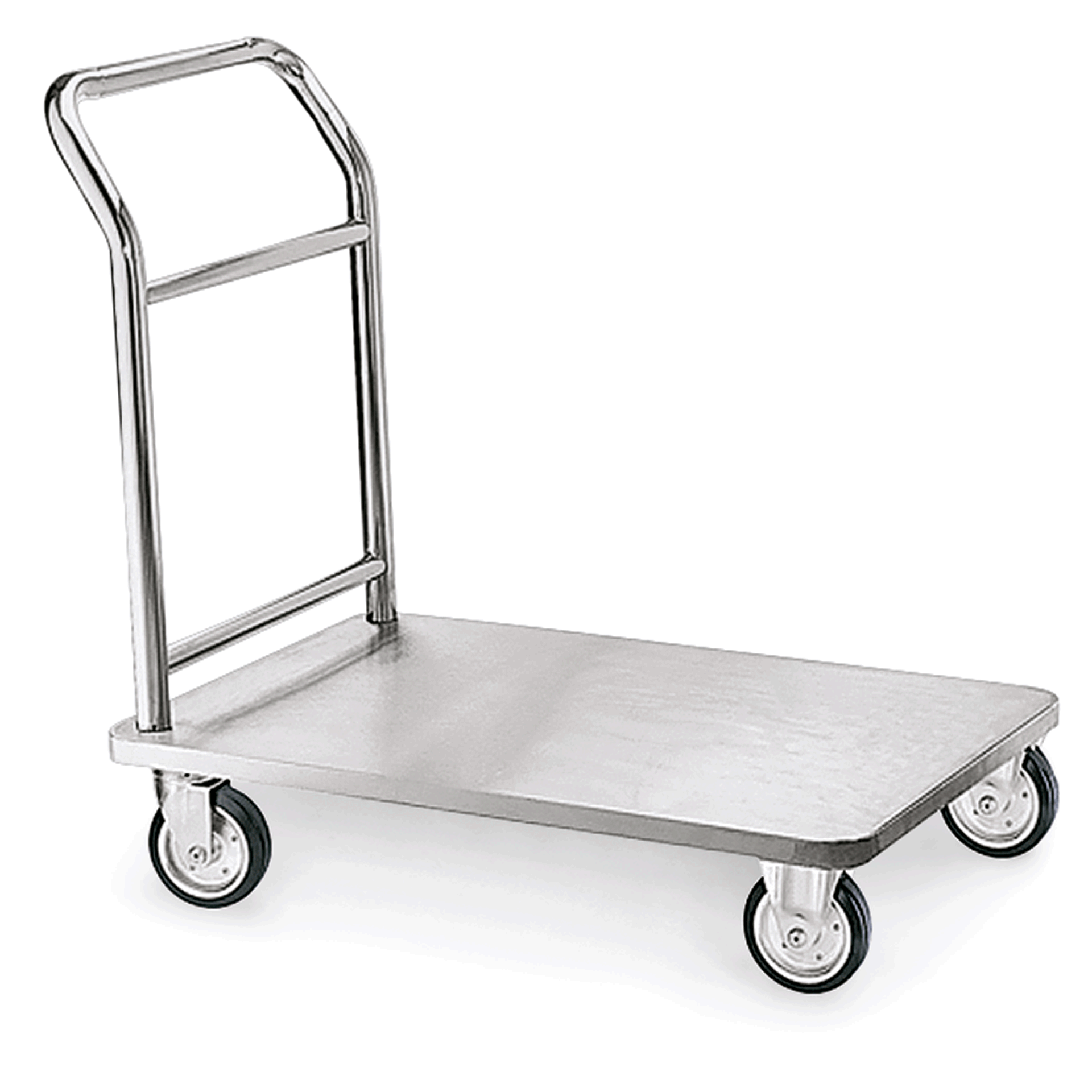 Plattformwagen, 90 x 60 x 93 cm, Edelstahl  
