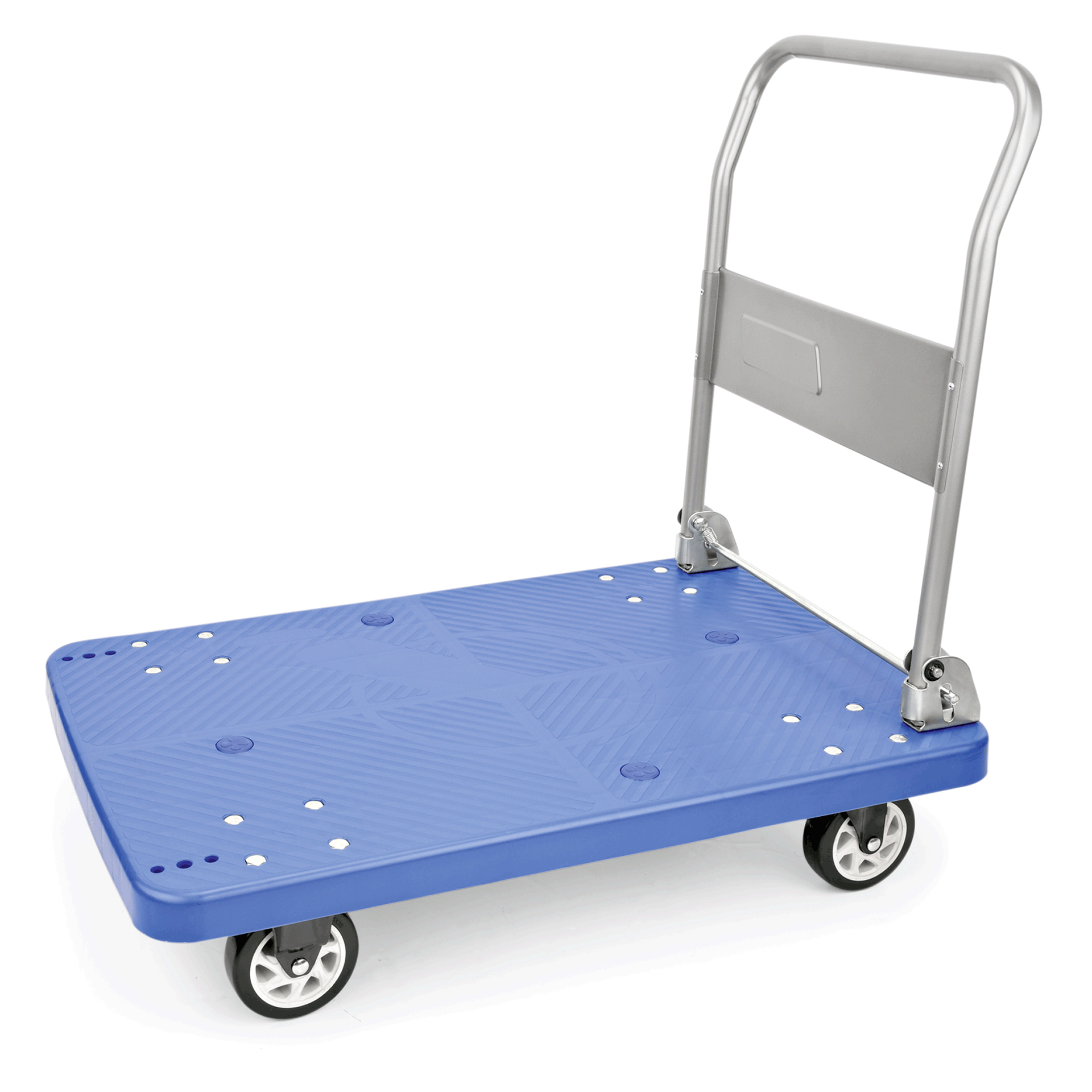 Plattformwagen, 89 x 60 x 84 cm, Edelstahl, Polypropylen 