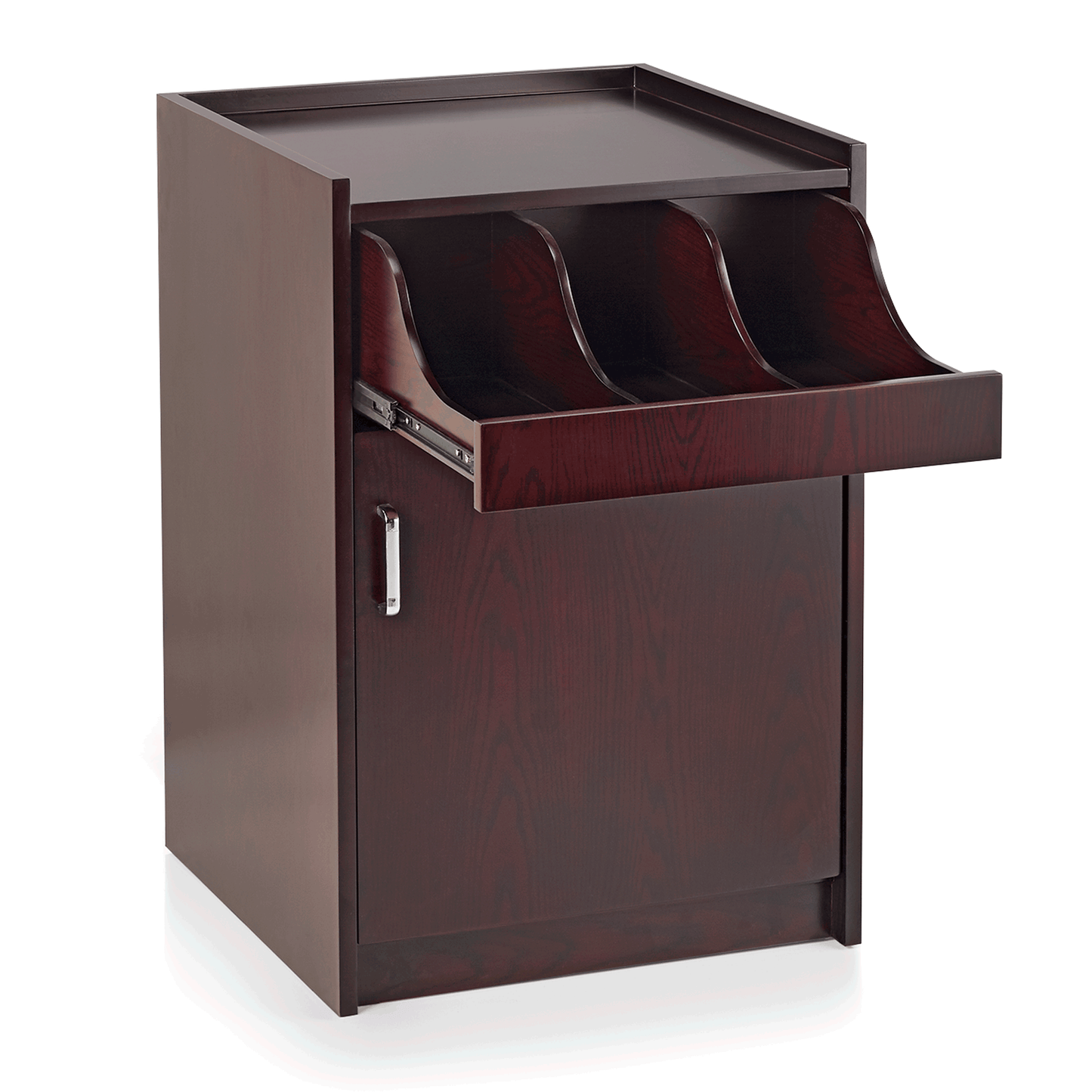 Besteckstation, 55 x 55 x 81,5 cm, furnier, lackiert, Holz 