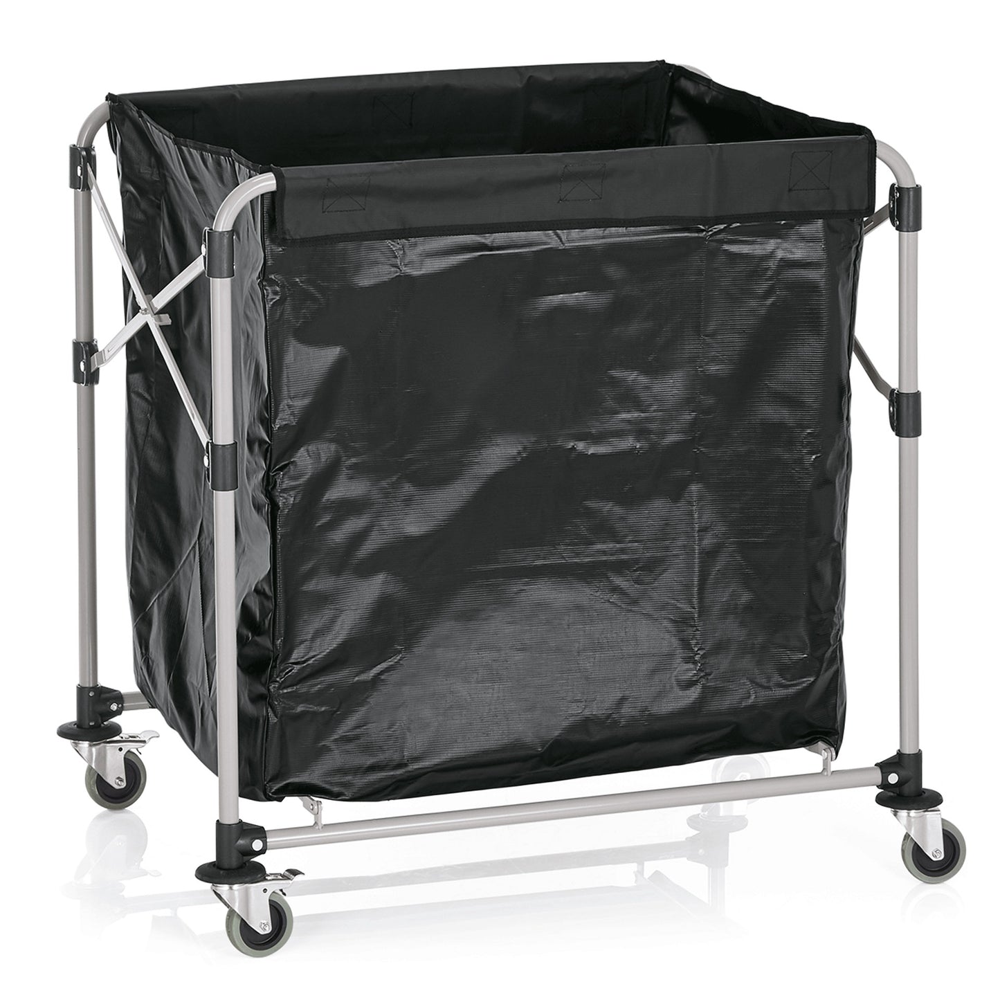 Wäschewagen, 90 x 66 x 86 cm, Eisen, Pulverbeschichtet, PVC 