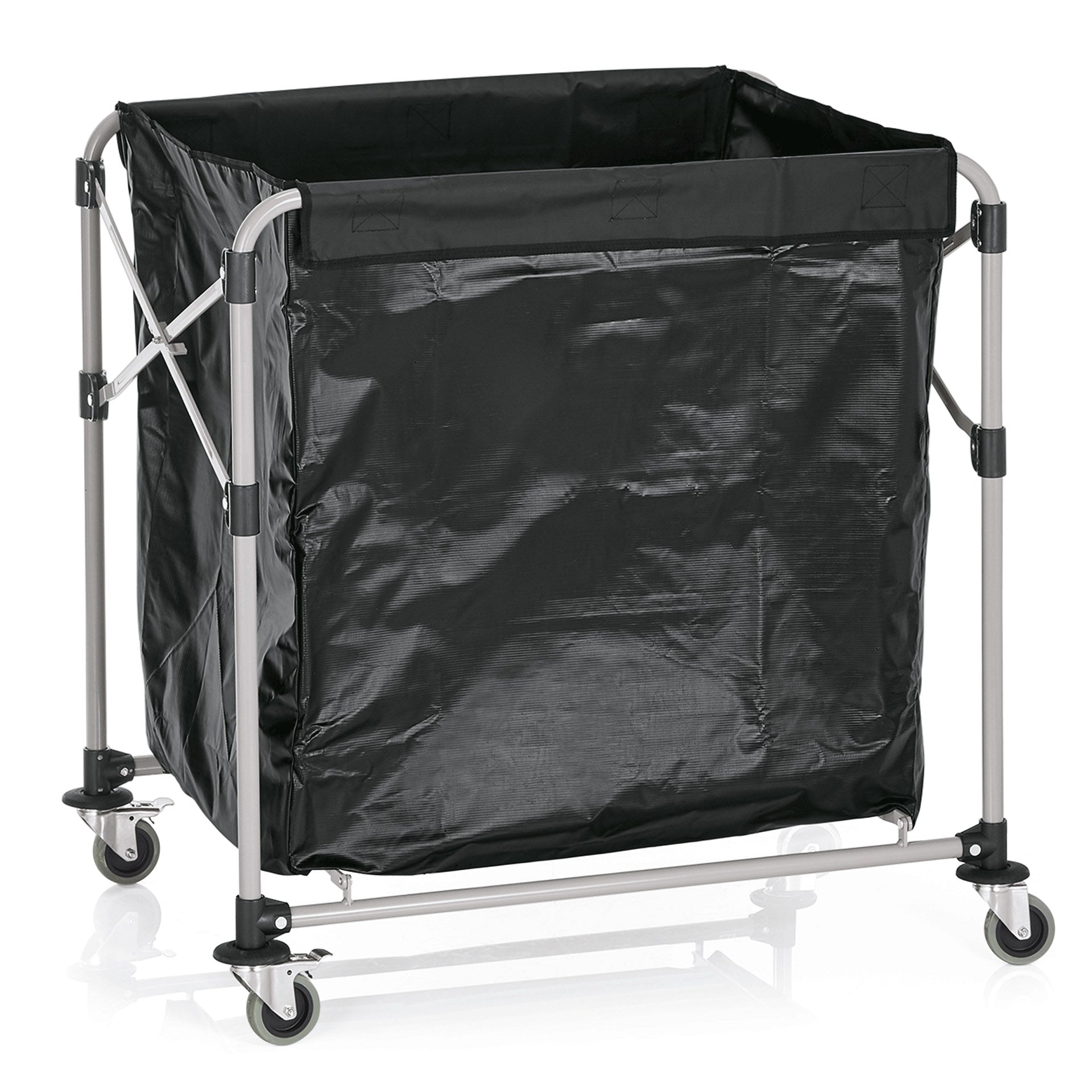 Wäschewagen, 90 x 66 x 86 cm, Eisen, Pulverbeschichtet, PVC 