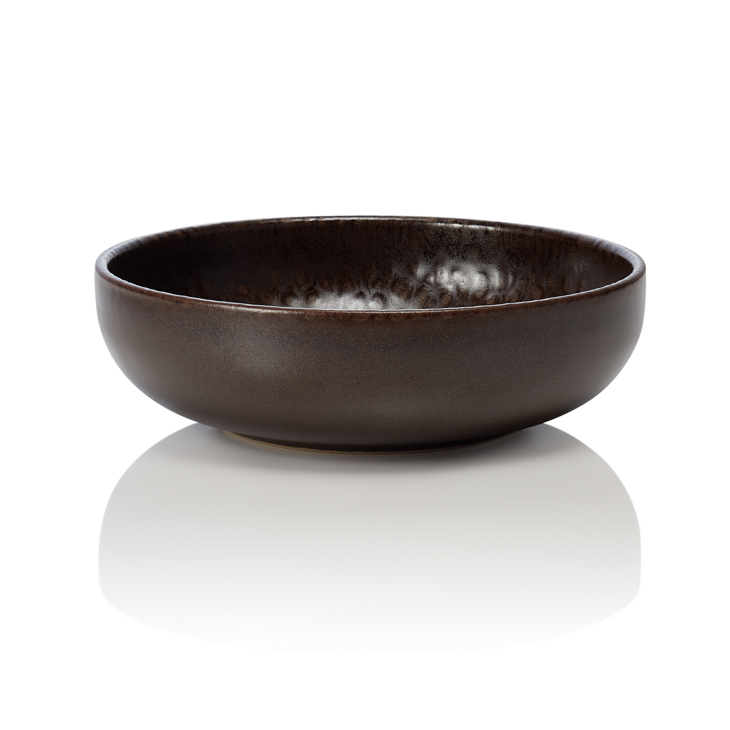 Schale Set ROCKZZERO, tief, Ø 16 cm, 0,4 ltr., Set á 6 Stück, one metallic brown, Steinzeug 