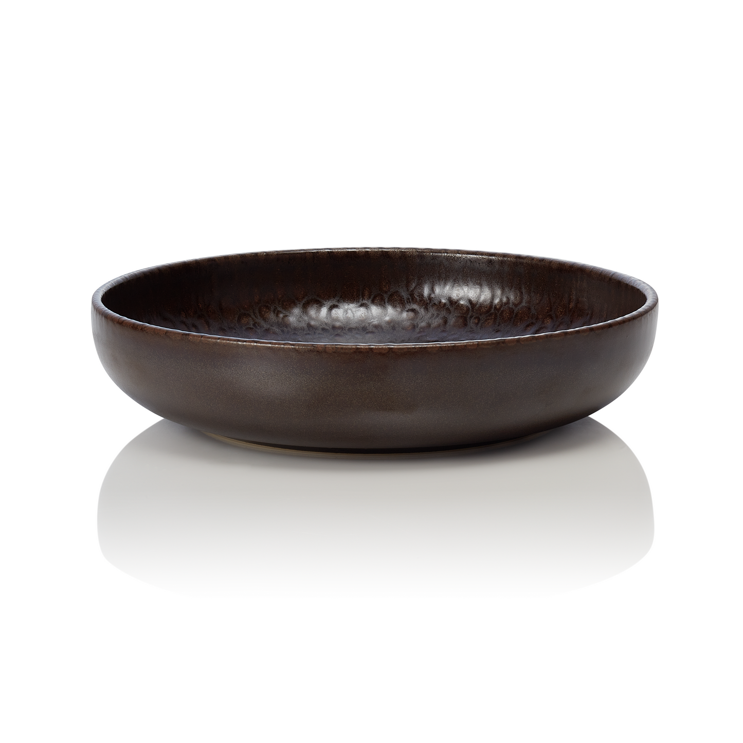 Schale Set ROCKZZERO, tief, Ø 22 cm, 0,8 ltr., Set á 6 Stück, one metallic brown, Steinzeug 