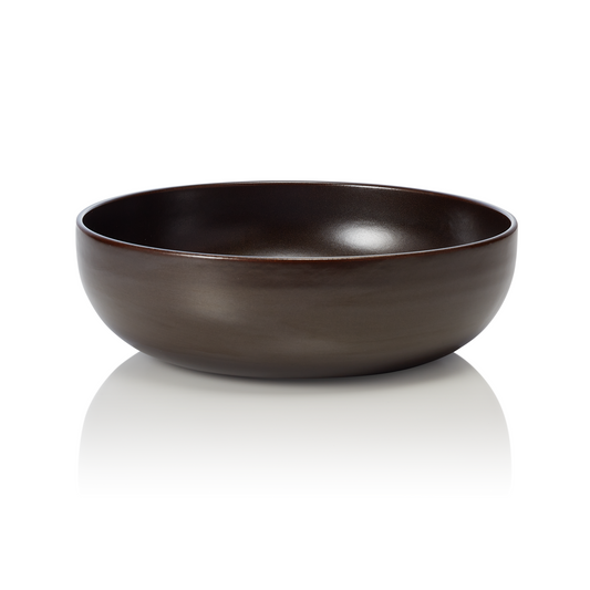 Schale ROCKZZERO, Ø 26 cm, 2 ltr., one metallic brown, Steinzeug 