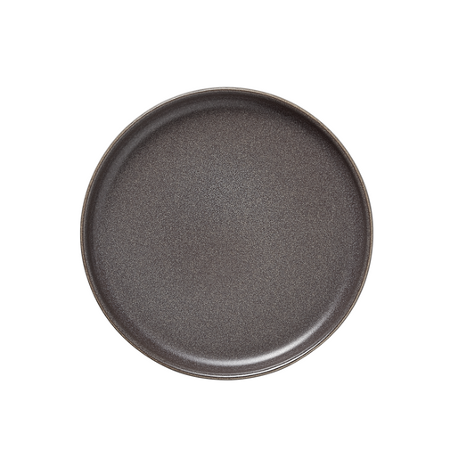 Teller Set ROCKZZERO, flach, Ø 17,5 cm, Set á 6 Stück, one stone grey, Steinzeug 