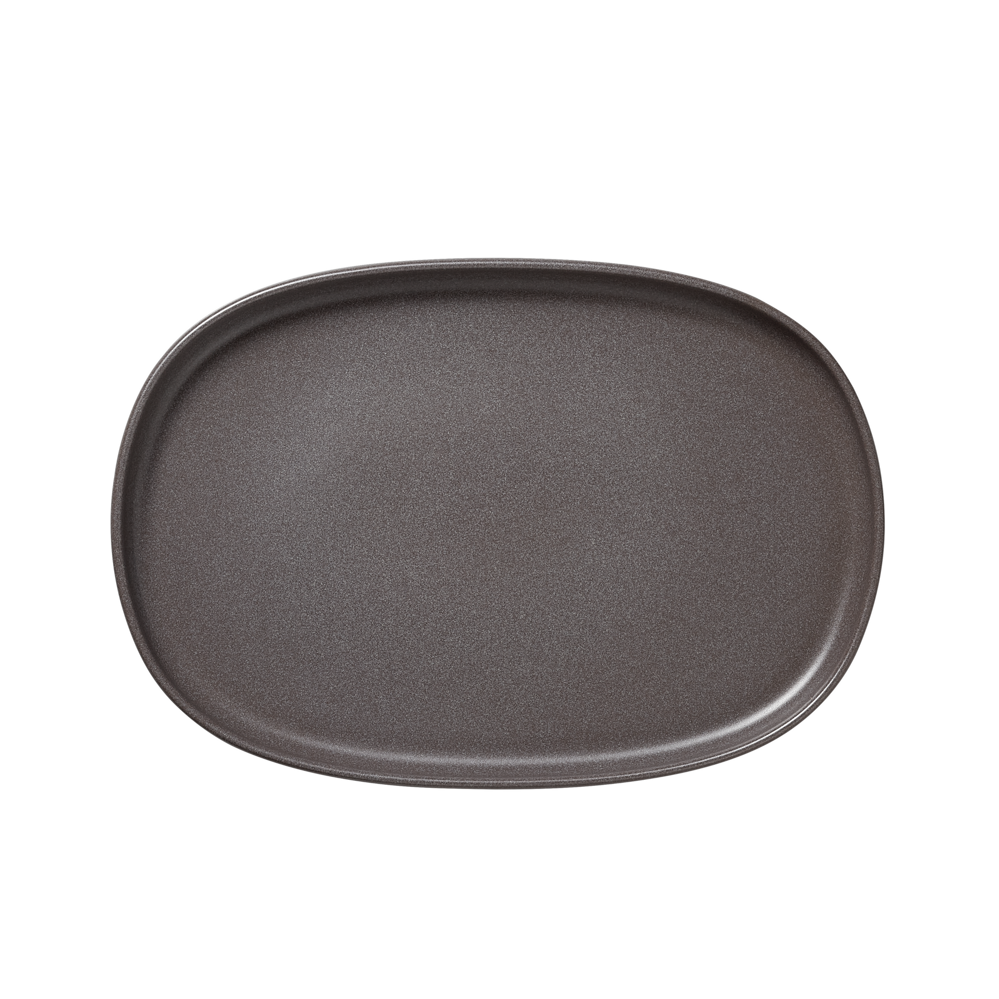 Platte Set ROCKZZERO, 33 x 23 cm, Set á 4 Stück, one stone grey, Steinzeug 