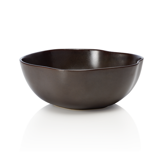 Schale ROCKZZERO, Ø 28 cm, 2 ltr., organic metallic brown, Steinzeug 