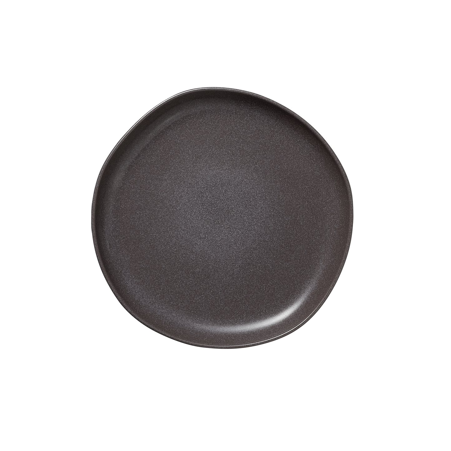 Teller Set ROCKZZERO, flach, Ø 22 cm, Set á 6 Stück, organic stone grey, Steinzeug 
