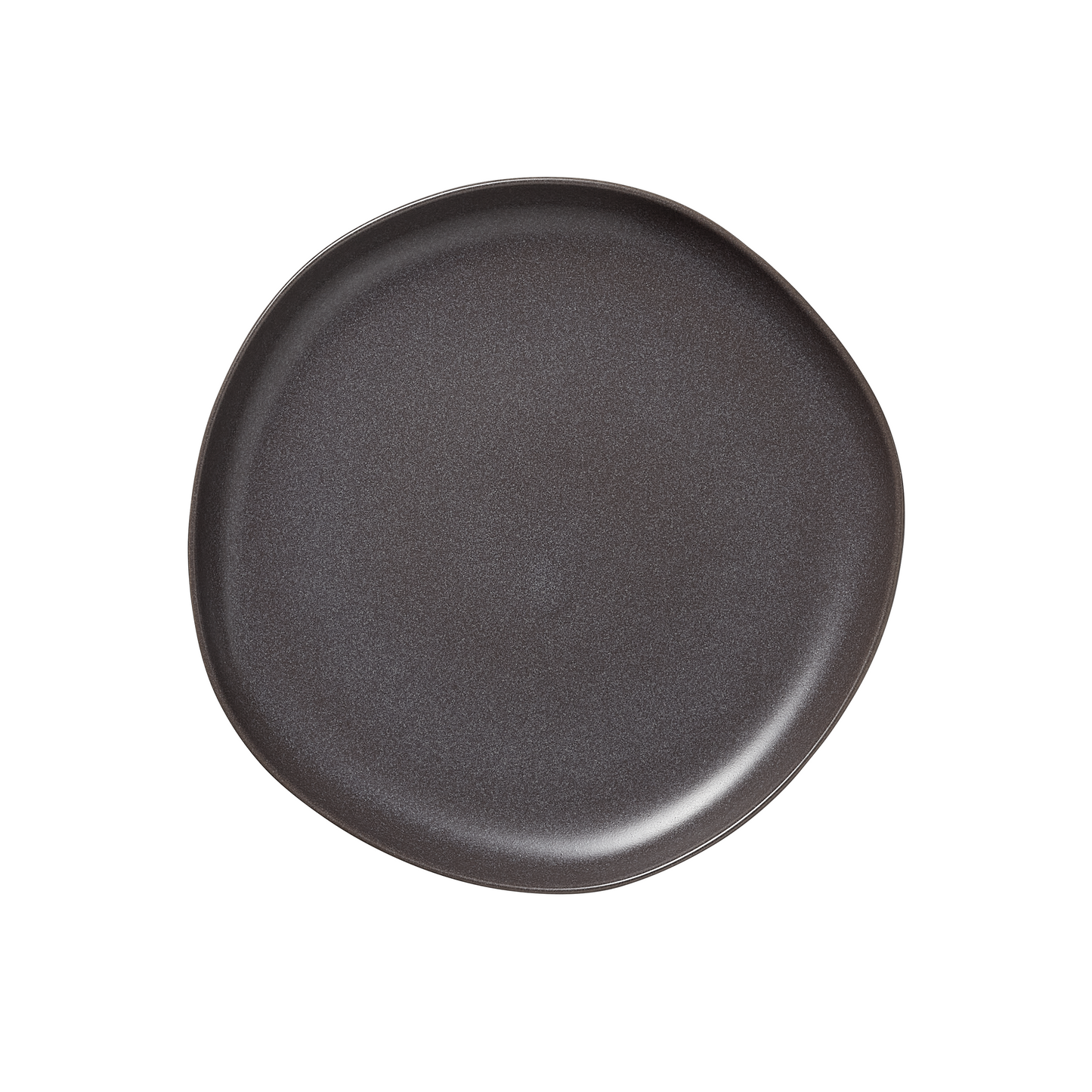 Teller Set ROCKZZERO, flach, Ø 28 cm, Set á 6 Stück, organic stone grey, Steinzeug 