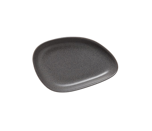 Snackteller Set ROCKZZERO, 14,5 x 9,5 cm, Set á 6 Stück, organic stone grey, Steinzeug 