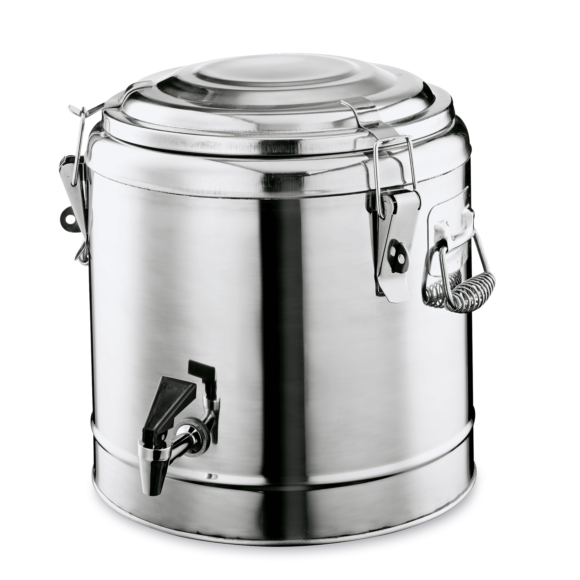 Thermogetränkebehälter, 31 ltr., Ø 40 cm, Chromnickelstahl 