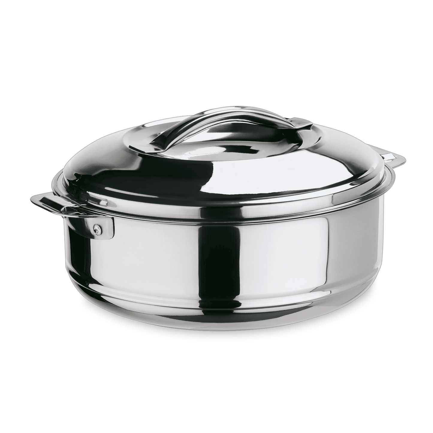 Thermospeisetransportbehälter, 10 ltr., Ø 33 cm, Chromnickelstahl 
