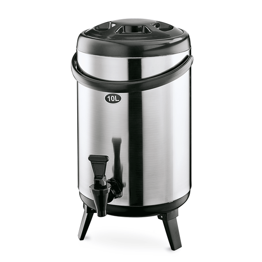 Thermogetränkebehälter, 12 ltr., Ø 24 cm, Edelstahl 