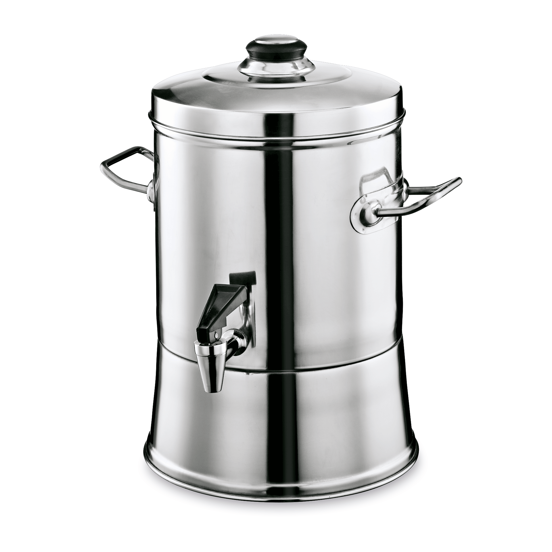 Getränkebehälter, 25 ltr., Ø 24 cm, Chromnickelstahl 